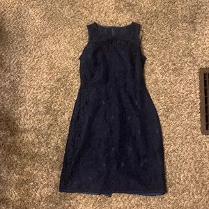 Navy blue dress, size 0